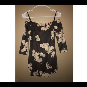 Off The Shoulder Mini Dress